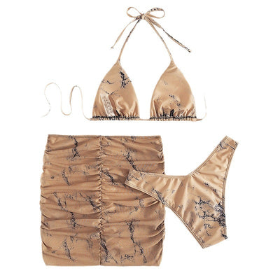  Bikini fendu Combinaison trois pièces