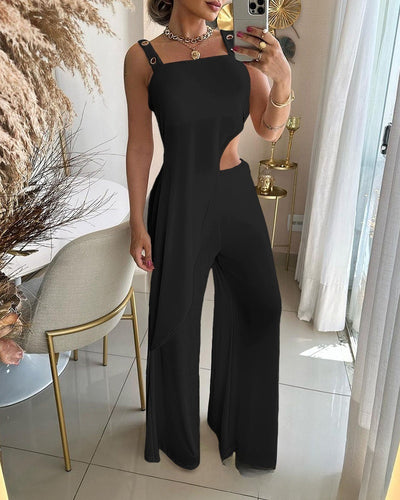 Ensemble de robe longue blanche irrégulière pour femmes, pantalon droit