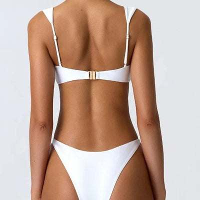 Maillot de bain bikini sans couture pour femmes
