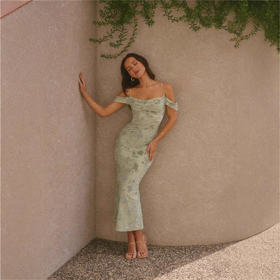 Personality Sleeveless Sling Dress Women