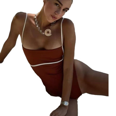  Maillot de bain bikini vintage à la mode féminine